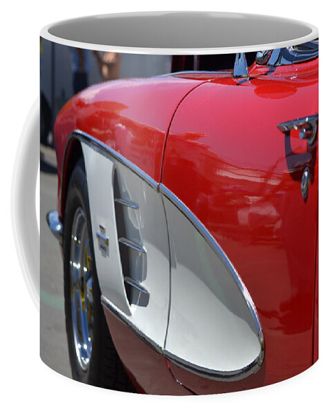 Corvette Coffee Mug featuring the photograph Hr-37 by Dean Ferreira