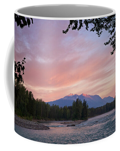 Bulkley River Coffee Mug featuring the photograph Hudson Bay Mountain British Columbia by Mary Lee Dereske
