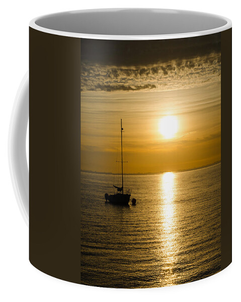 Sea Coffee Mug featuring the photograph I Am Not Afraid by Jordan Blackstone