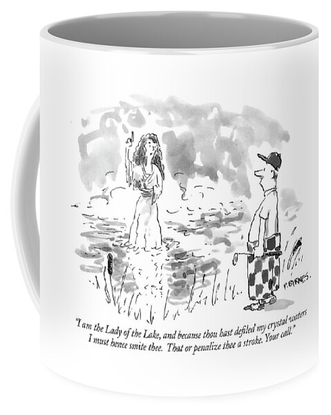 I Am The Lady Of The Lake Coffee Mug