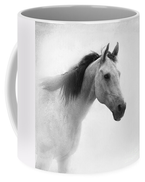 Horse Coffee Mug featuring the photograph I Dream of Horses by Betty LaRue
