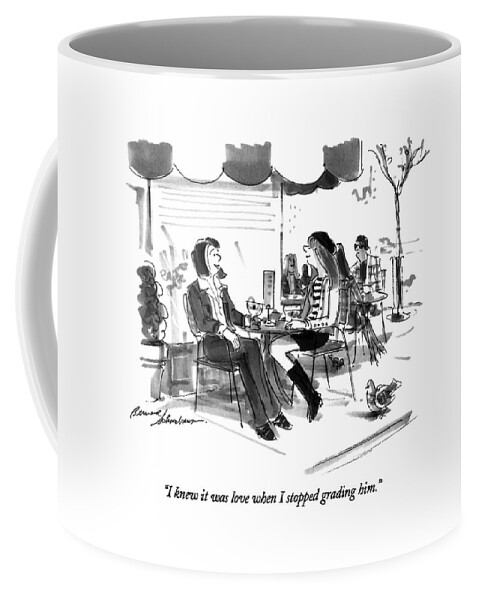 I Knew It Was Love When I Stopped Grading Him Coffee Mug