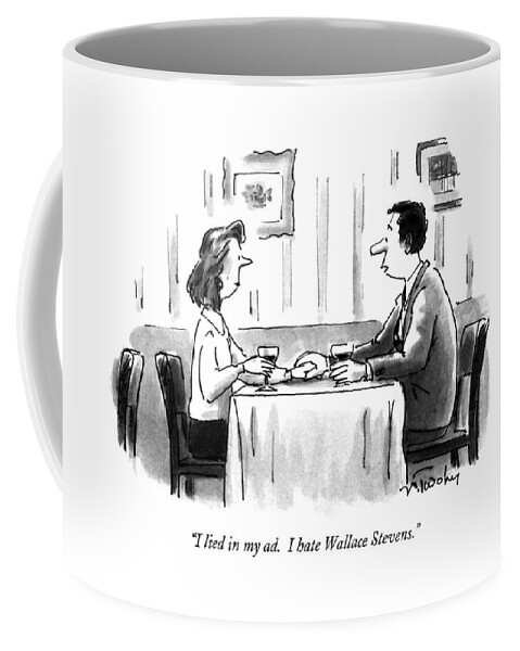 I Lied In My Ad.  I Hate Wallace Stevens Coffee Mug