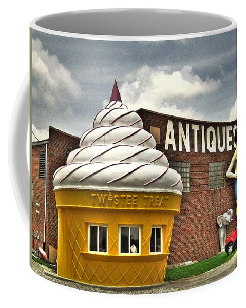 Ice Cream Coffee Mug featuring the photograph Ice cream by Jane Linders