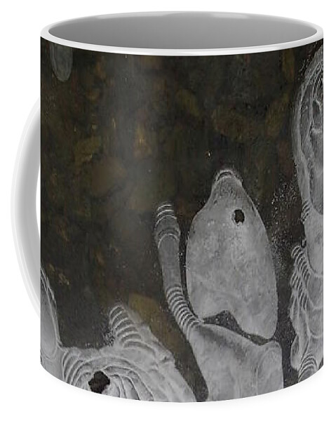 Winter Coffee Mug featuring the photograph Ice Flow 6 by Robert Nickologianis