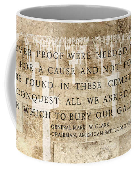 Omaha Beach Coffee Mug featuring the photograph If ever proof were needed by Weston Westmoreland