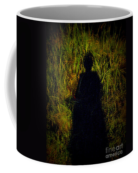 Ghost Coffee Mug featuring the photograph I'll Be Waiting by Renee Trenholm