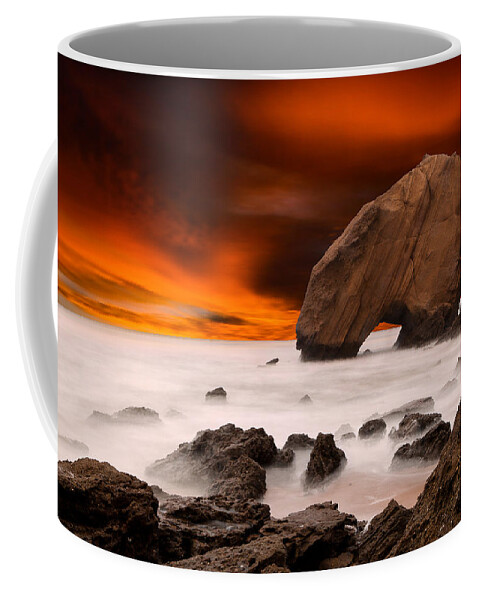 Seascape Coffee Mug featuring the photograph Imagine by Jorge Maia