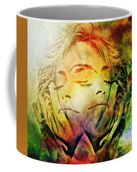 In Between Dreams Coffee Mug featuring the painting In Between Dreams by Ally White