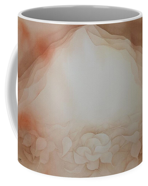 Watercolor Coffee Mug featuring the painting In the Beginning by Richard Faulkner