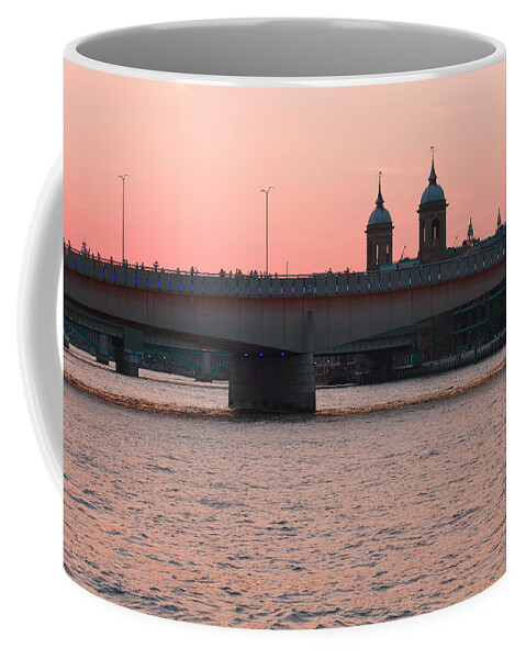 London Coffee Mug featuring the photograph In the Pink by Shirley Mitchell