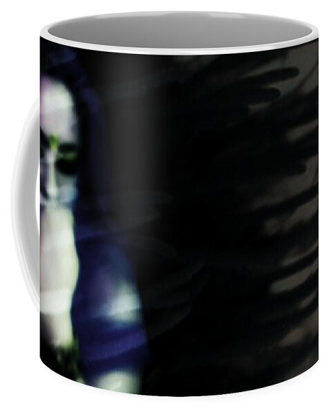 Emotional Coffee Mug featuring the photograph In the shadows of doubt by Jessica S