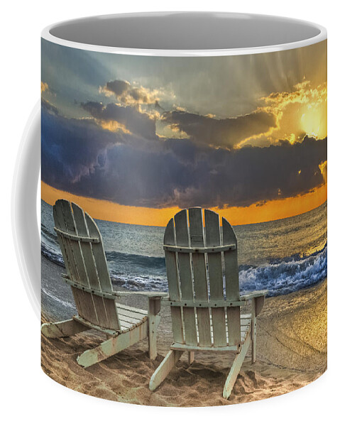 Zen Coffee Mug featuring the photograph In The Spotlight by Debra and Dave Vanderlaan