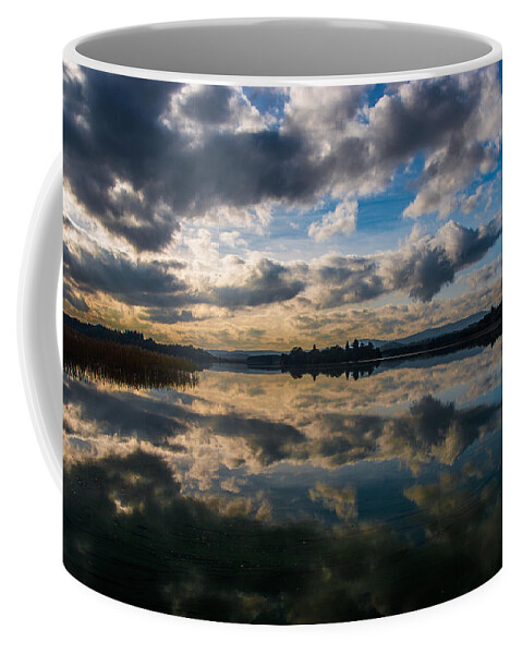 Inchmahome Coffee Mug featuring the photograph Inchmahome Priory by Nigel R Bell