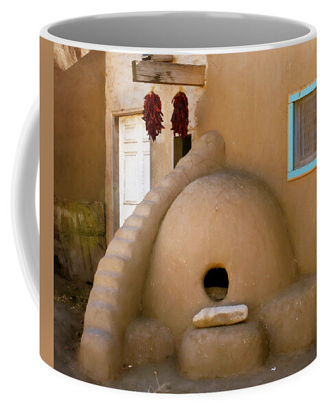 New Mexico Coffee Mug featuring the photograph Indian hearth by Marilyn Hunt