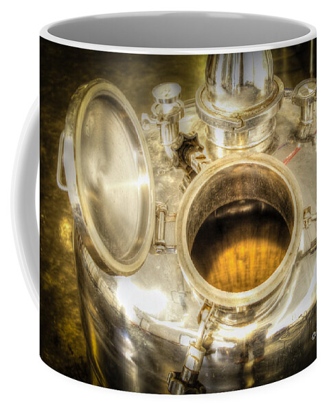 Distilling Coffee Mug featuring the photograph Industrial Magic by Al Griffin