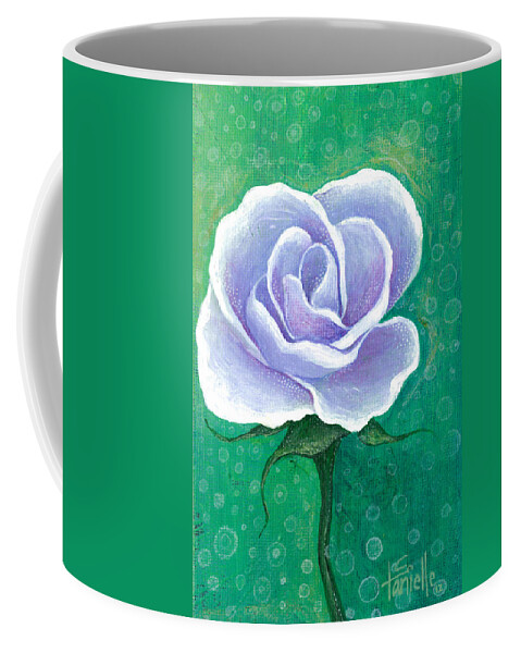 Floral Coffee Mug featuring the painting Inner Beauty by Tanielle Childers