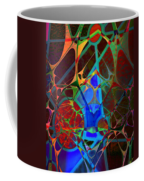 Inside Out Coffee Mug featuring the digital art Inside Out by Ally White
