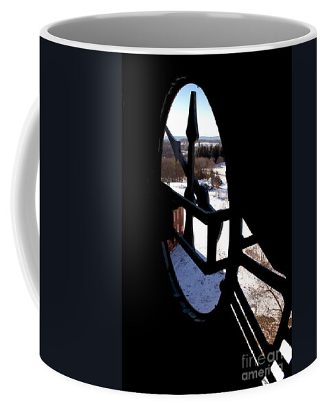 Clock Coffee Mug featuring the photograph Inside Out by Rick Kuperberg Sr
