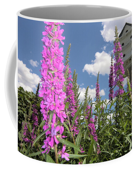 Flower Photograph Coffee Mug featuring the photograph Inspiring Peace - signed by Michele Penn