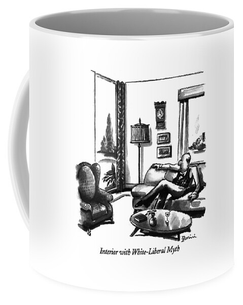 Interior With White-liberal Myth Coffee Mug