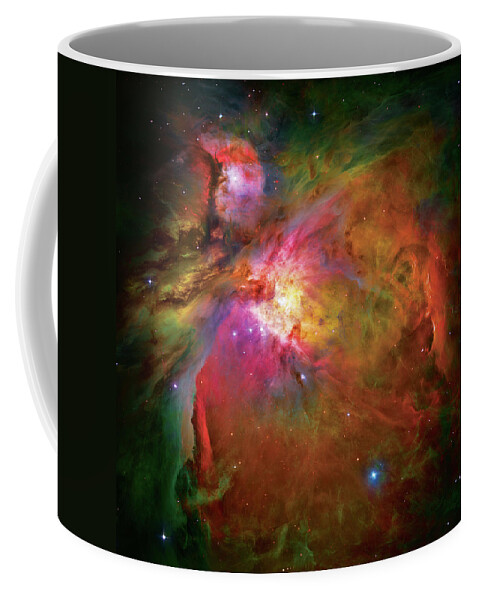 Orion Nebula Coffee Mug featuring the photograph Into the Orion Nebula by Jennifer Rondinelli Reilly - Fine Art Photography