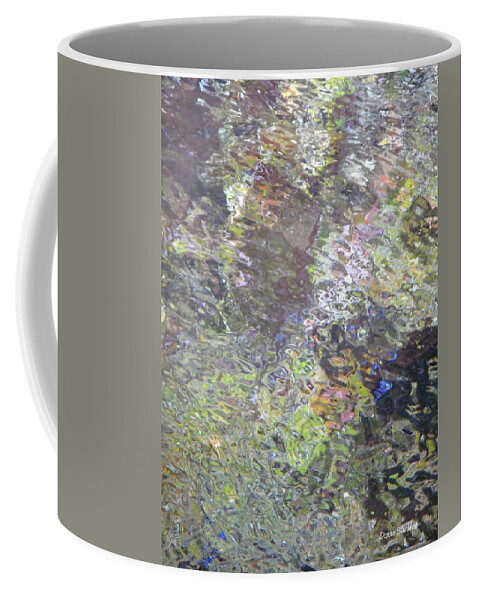 Water Coffee Mug featuring the photograph Iridescence by Donna Blackhall