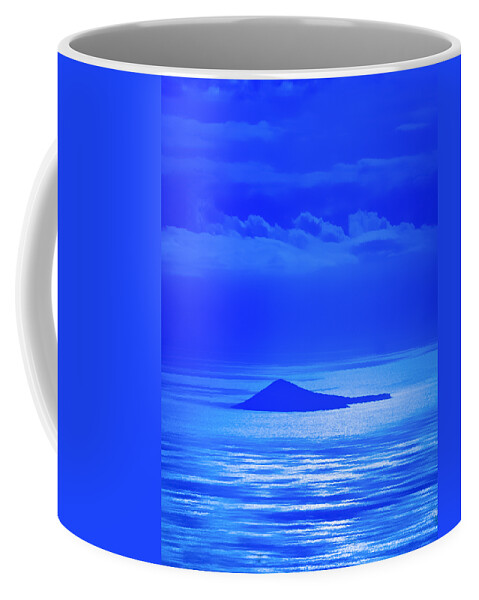 Aqua Coffee Mug featuring the photograph Island of Yesterday by Christi Kraft