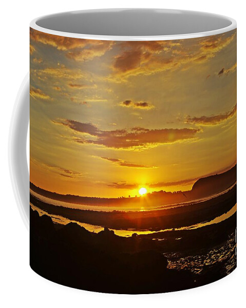 Island Sunset Coffee Mug featuring the photograph Island Sunset by Blair Stuart