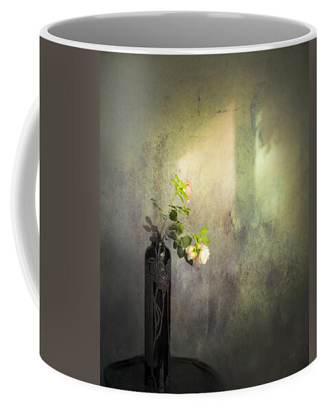Vintage Still Life Coffee Mug featuring the photograph Isn't It Romantic by Theresa Tahara