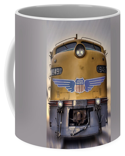 Union Pacific Coffee Mug featuring the photograph Ist Generation Diesel by Ken Smith