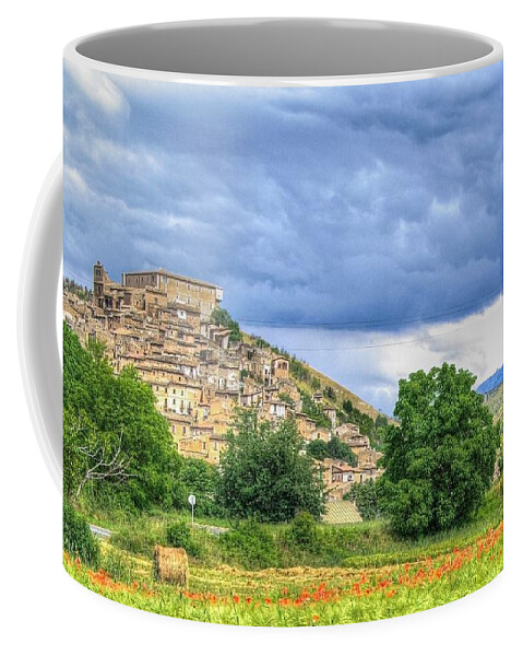 Italy Coffee Mug featuring the photograph Italian Town by Will Wagner