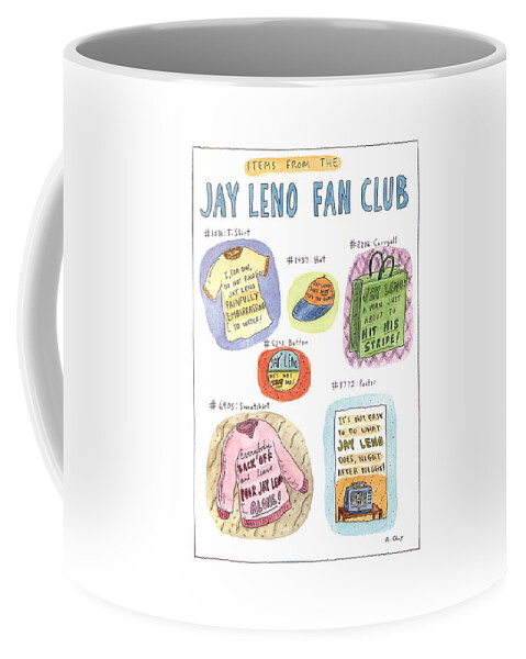Items From The Jay Leno Fan Club Coffee Mug
