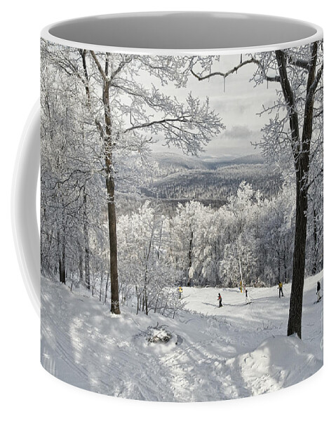 Ski Coffee Mug featuring the photograph Jack Rabbit by Lois Bryan