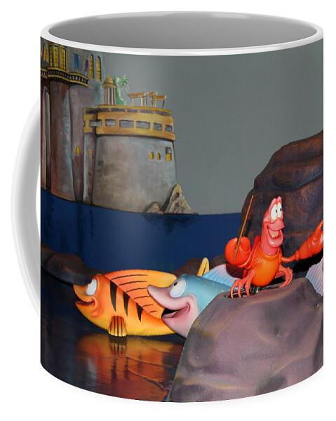 Disney World Coffee Mug featuring the photograph Jamaican Crab by David Nicholls