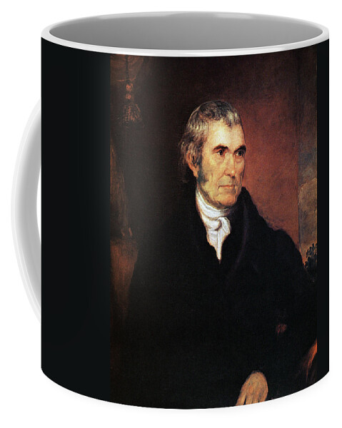 19th Century Coffee Mug featuring the painting John Marshall (1755-1835) by Granger