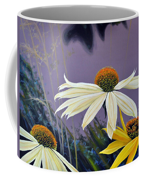 Botanical Coffee Mug featuring the painting Jubilant by Hunter Jay