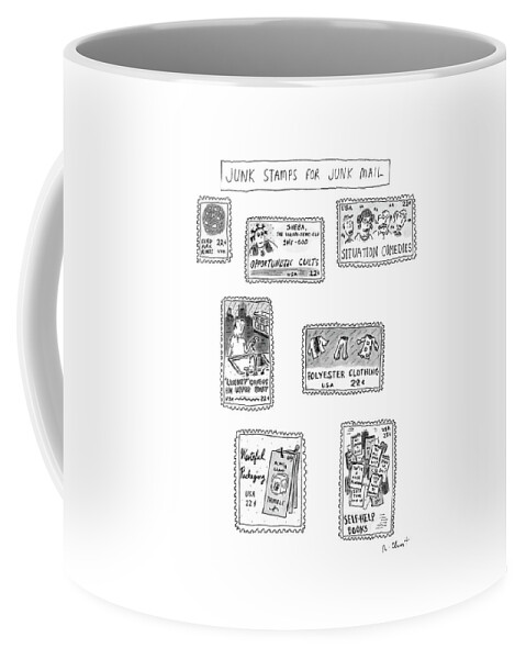 Junk Stamps For Junk Mail Coffee Mug
