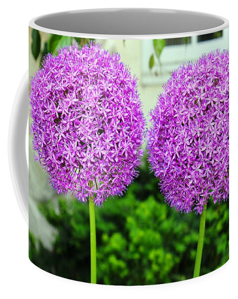 Flowers Coffee Mug featuring the photograph Just the Two of Us by Judy Palkimas