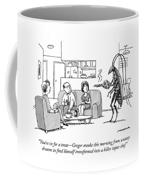 Gregor Awoke This Morning From Uneasy Dreams Coffee Mug