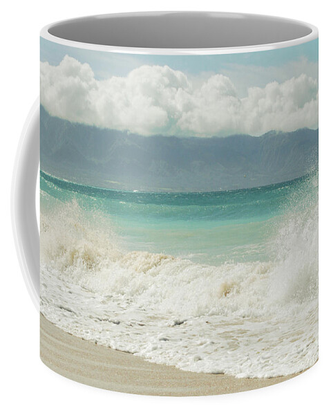 Aloha Coffee Mug featuring the photograph Kapukaulua - Purely Celestial by Sharon Mau