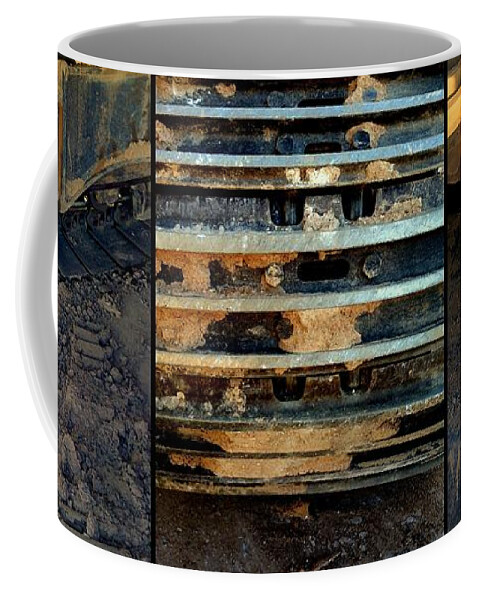 Tractor Coffee Mug featuring the photograph Keep on Trackin' by Marlene Burns