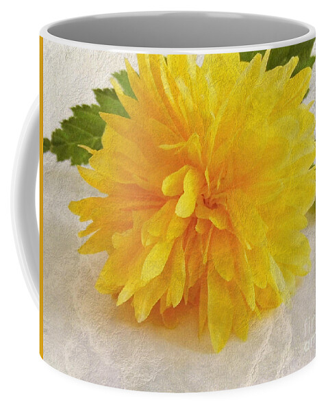 Flower Coffee Mug featuring the photograph Kerria japonica by Vix Edwards
