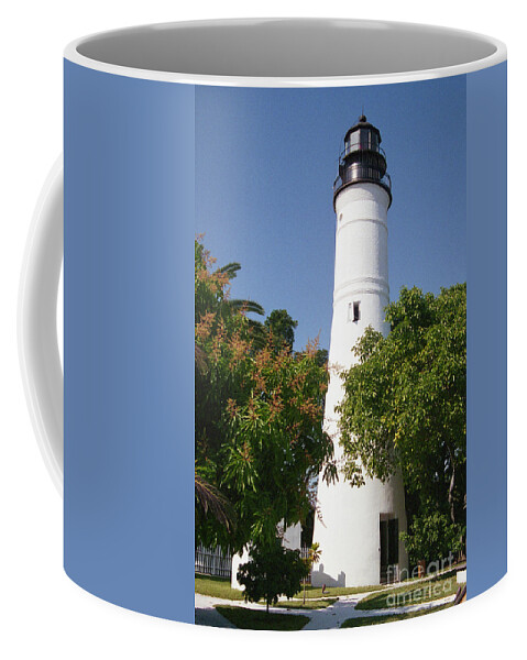 Key West Coffee Mug featuring the photograph Key West Lighthouse by Crystal Nederman