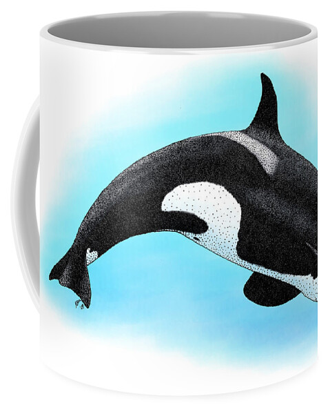 Animal Coffee Mug featuring the photograph Killer Whale by Roger Hall