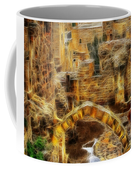 Western Wall Coffee Mug featuring the photograph Peaceful Israel by Doc Braham