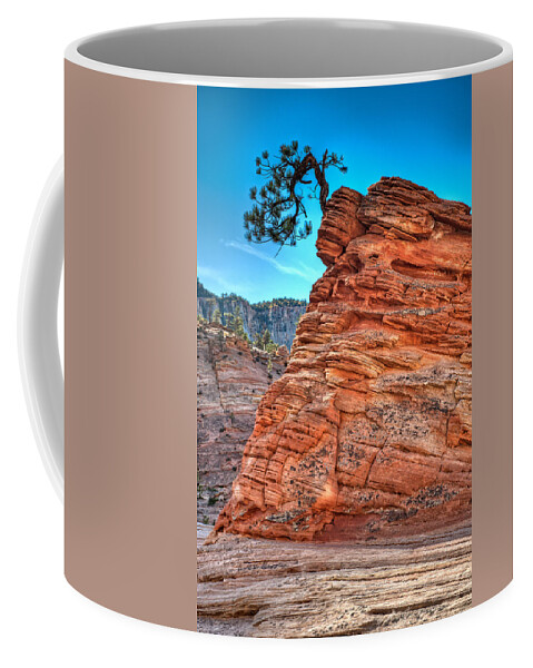 King Of The Hill Coffee Mug featuring the photograph King of the Hill by George Buxbaum