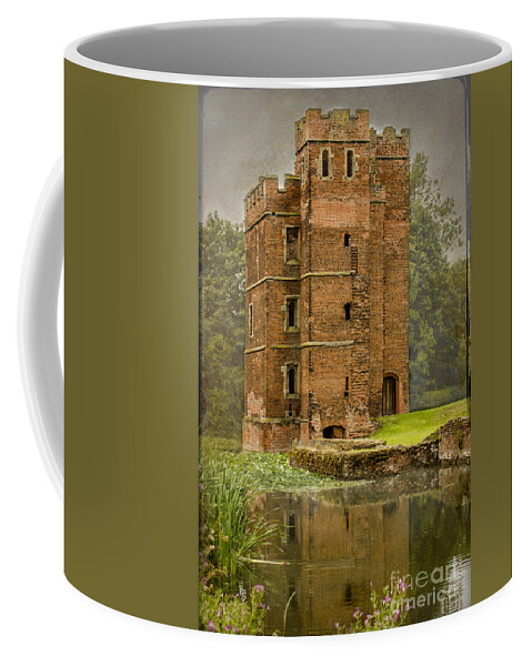 Linsey Williams Photography Coffee Mug featuring the photograph Kirby Muxloe Castle Tower by Linsey Williams