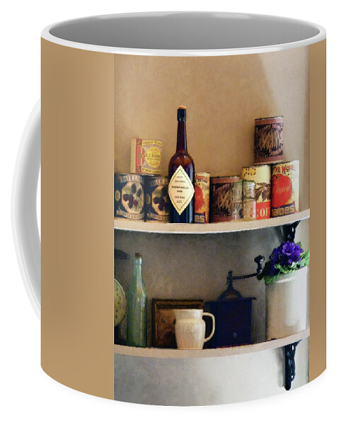 Pantry Coffee Mug featuring the photograph Kitchen Pantry by Susan Savad