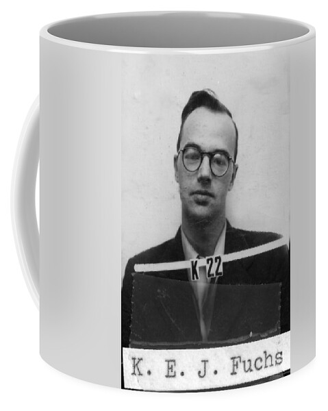 Crime Coffee Mug featuring the photograph Klaus Fuchs, Atomic Spy For Soviet Union by Science Source